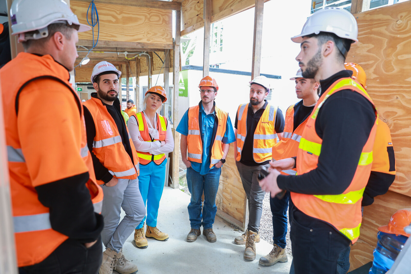 Building Engineering cadets and graduates visit Regis Aged Care Project ...