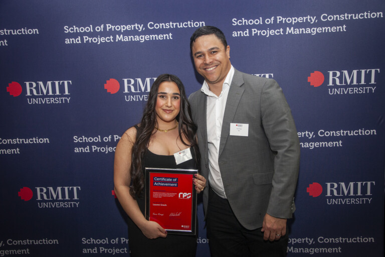 Building Engineering celebrates excellence at RMIT University awards night