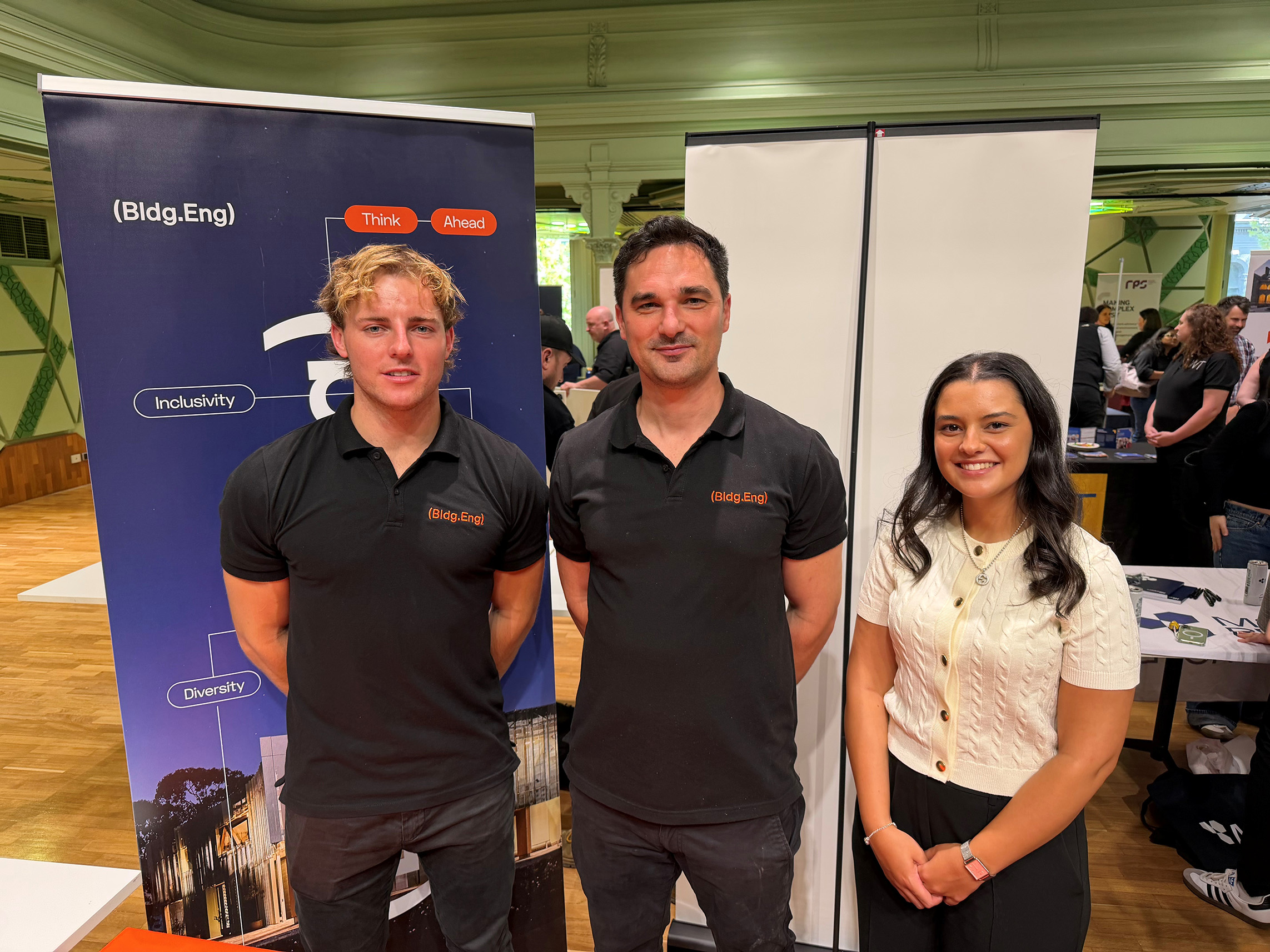 Building Engineering Connects with Future Talent at RMIT University Careers Fair