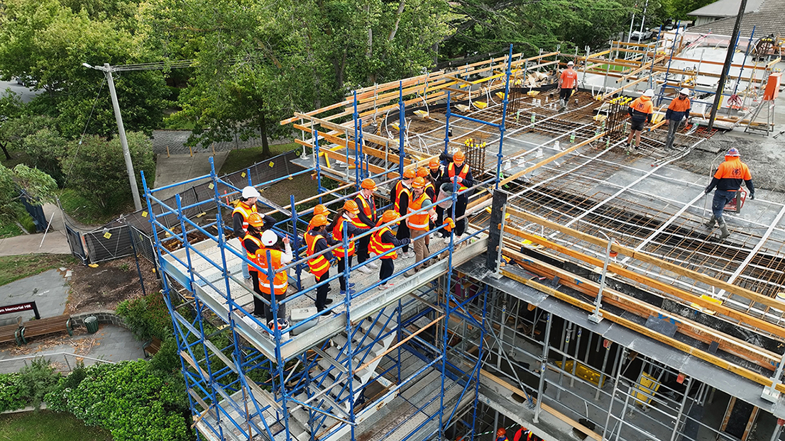 Beyond the build: from site to classroom, inspiring future pathways