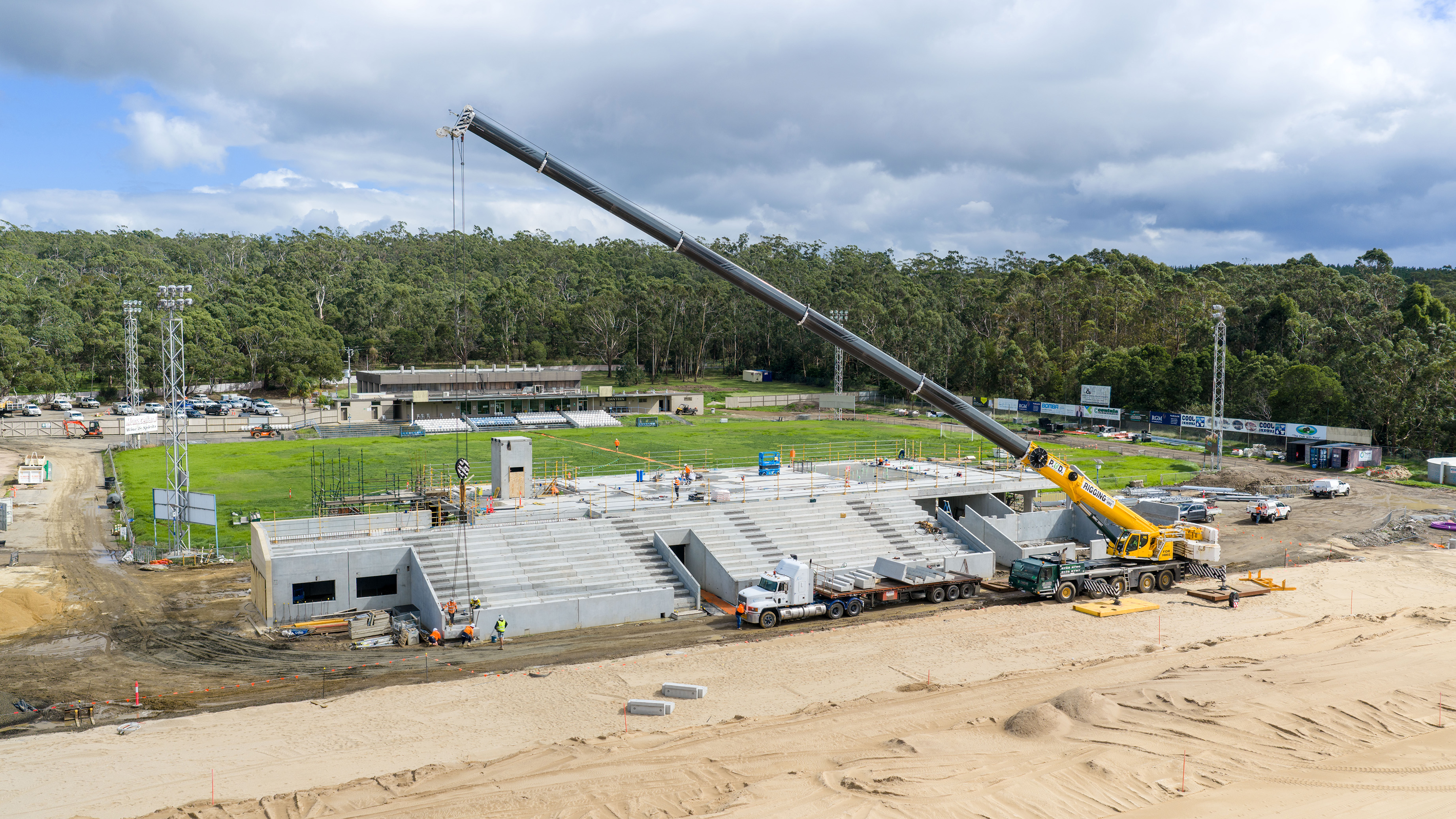 Major milestone reached at Gippsland Sports and Entertainment Park