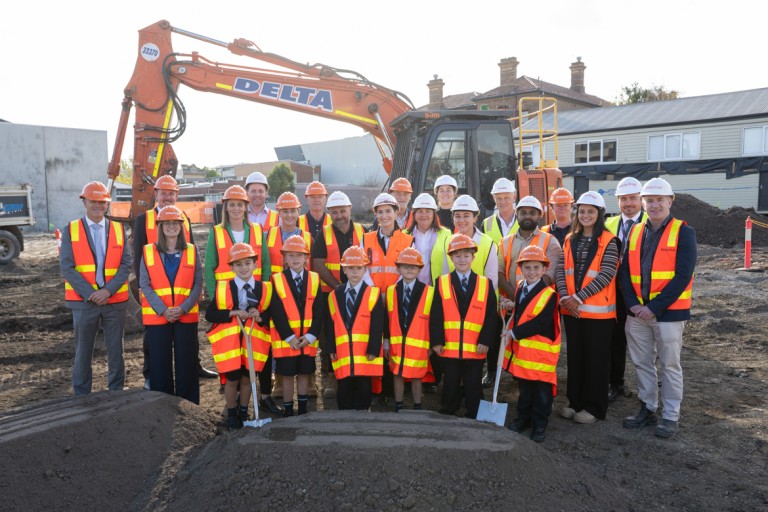 Building Engineering celebrates groundbreaking at Penleigh and Essendon Grammar School Junior Boys Campus